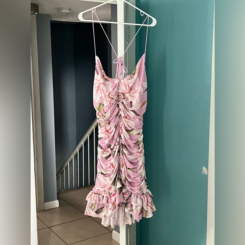 Strappy mini dress